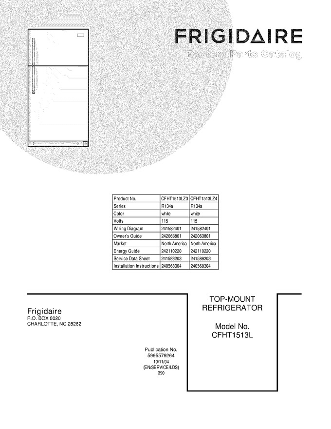 Diagram for CFHT1513LZ3