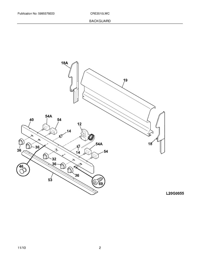Diagram for CRE3510LWC