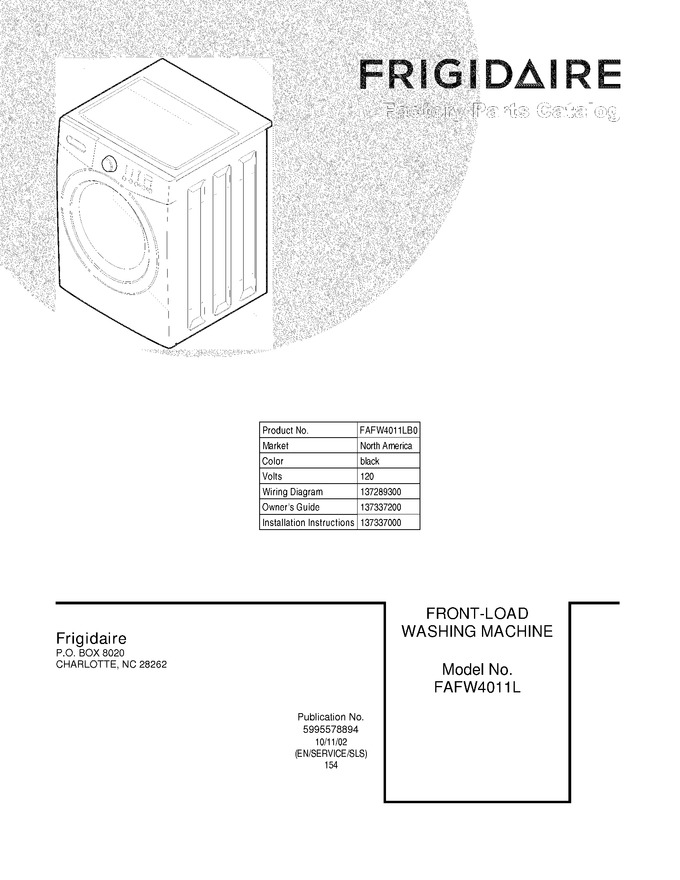 Diagram for FAFW4011LB0
