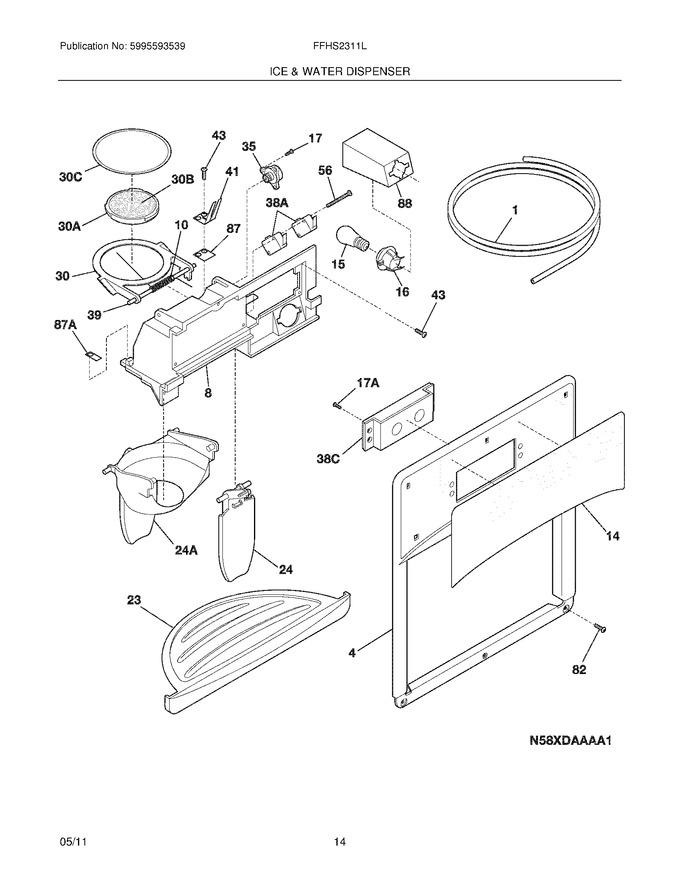 Diagram for FFHS2311LB3