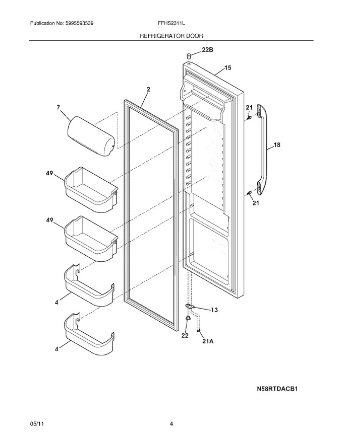 Diagram for FFHS2311LB3