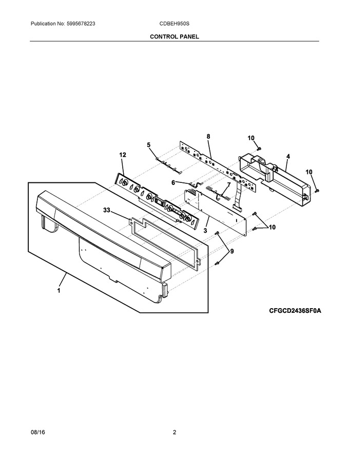 Diagram for CDBEH950SB0A