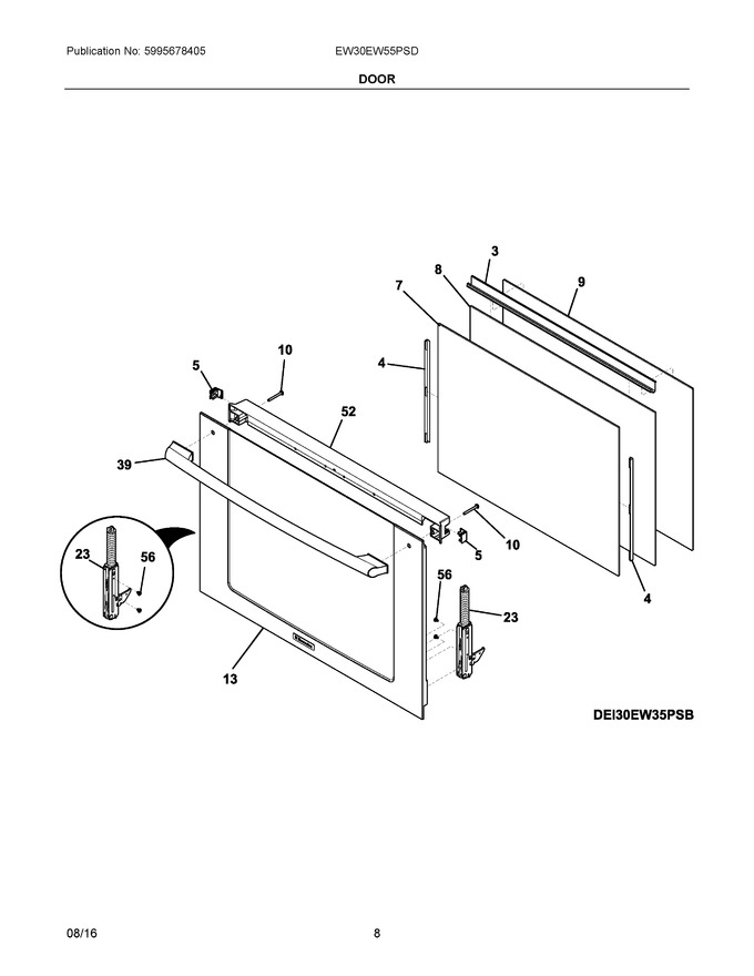 Diagram for EW30EW55PSD