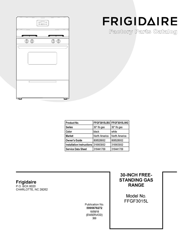 Diagram for FFGF3015LWG