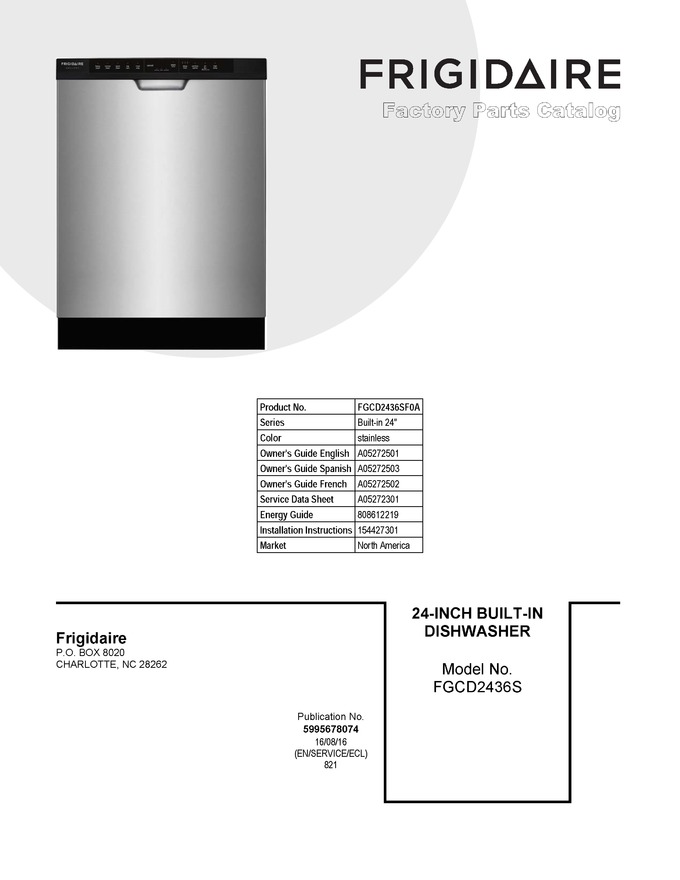 Diagram for FGCD2436SF0A