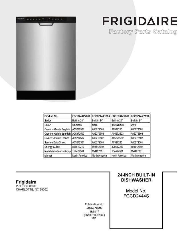 Diagram for FGCD2444SW0A