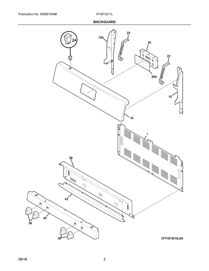 Diagram for FFGF3017LBH