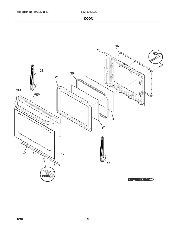 Diagram for FFGF3019LBE