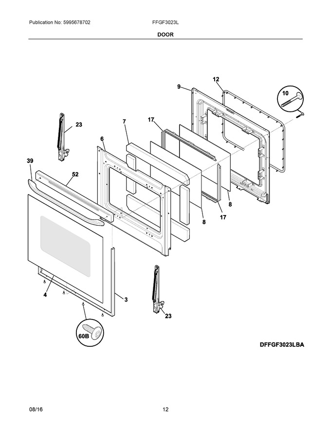Diagram for FFGF3023LQG
