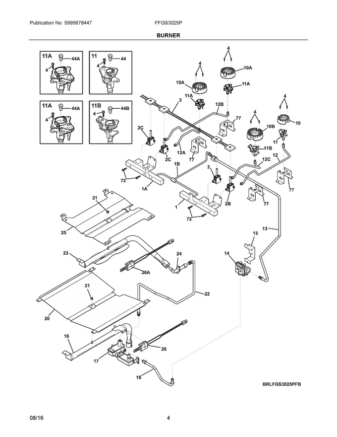 Diagram for FFGS3025PWG