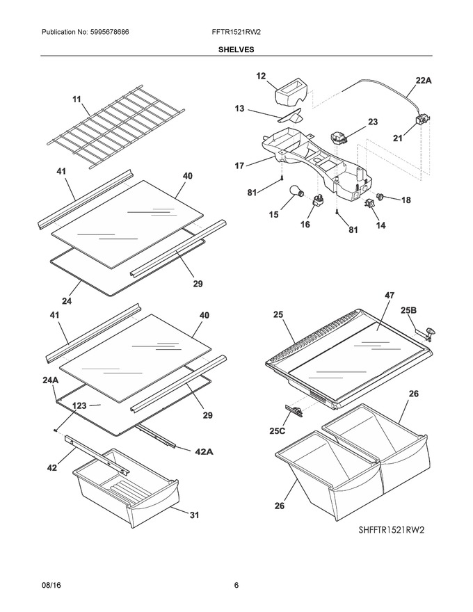 Diagram for FFTR1521RW2