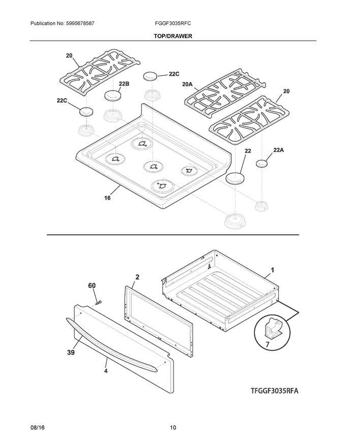 Diagram for FGGF3035RFC