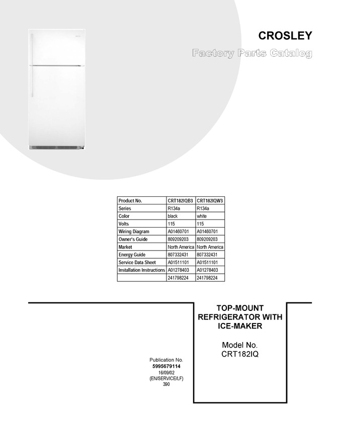 Diagram for CRT182IQW3