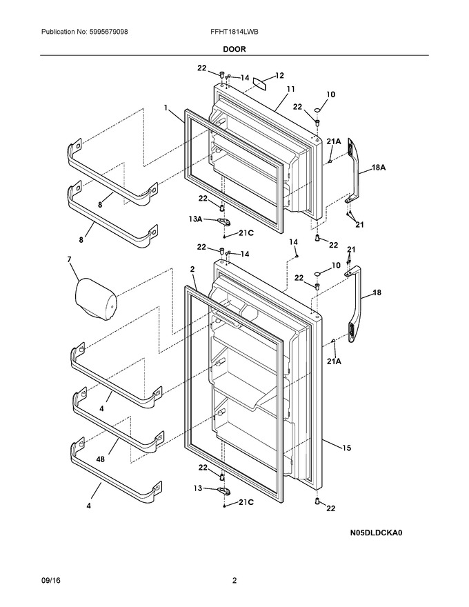 Diagram for FFHT1814LWB
