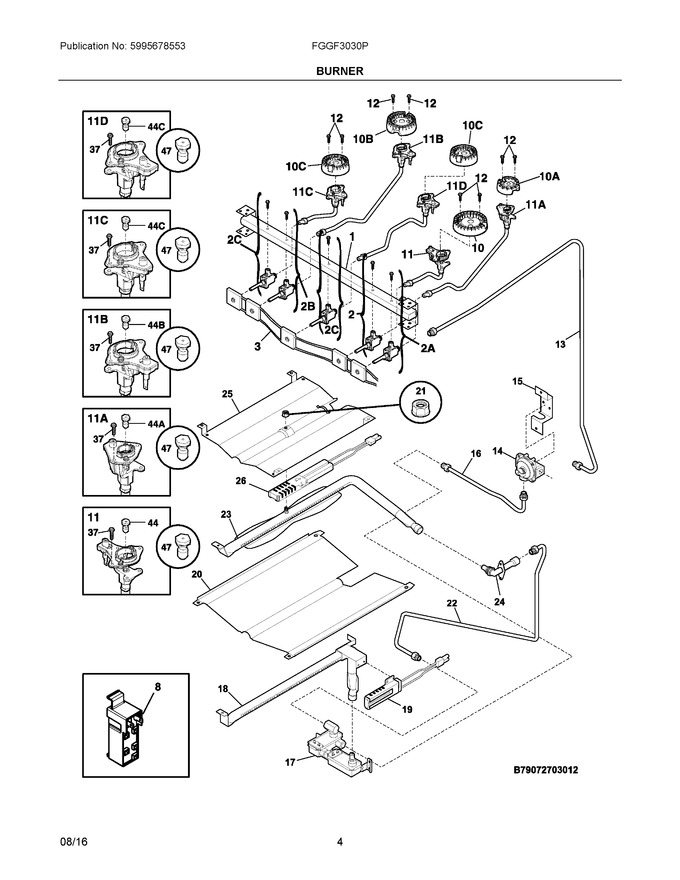 Diagram for FGGF3030PBD