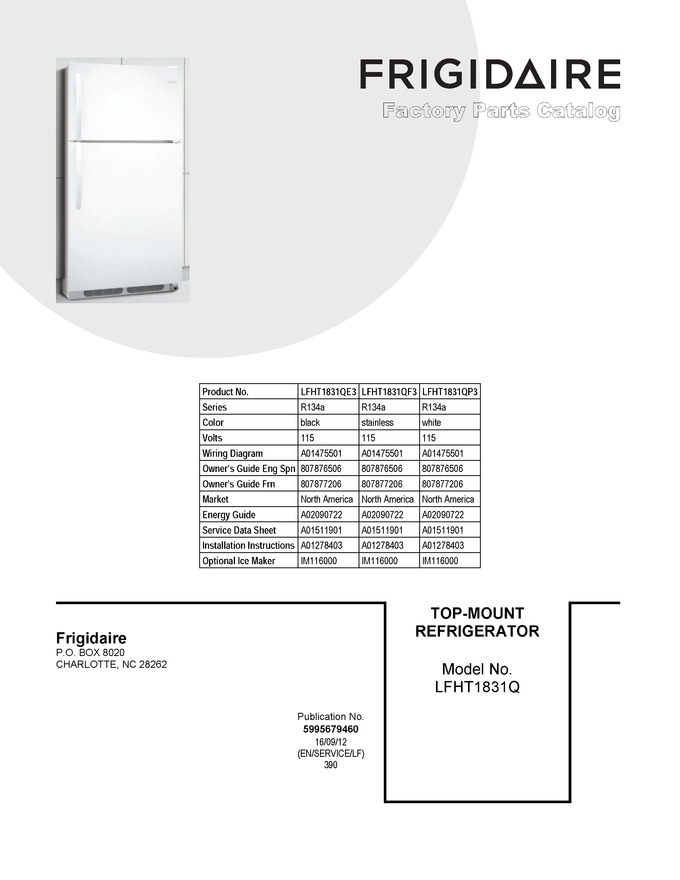Diagram for LFHT1831QF3