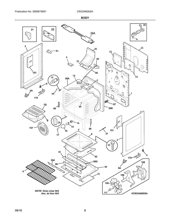 Diagram for CRG3480SSA