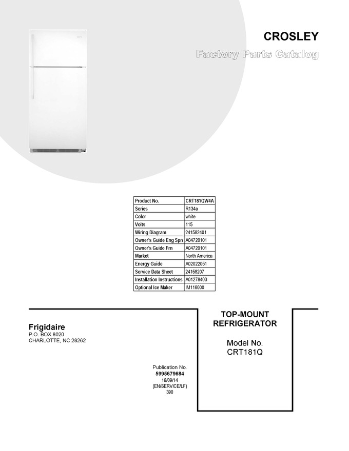 Diagram for CRT181QW4A