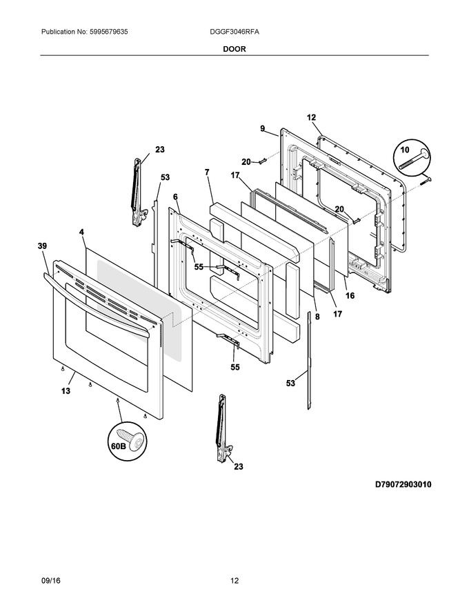 Diagram for DGGF3046RFA