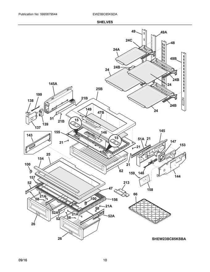 Diagram for EW23BC85KSDA