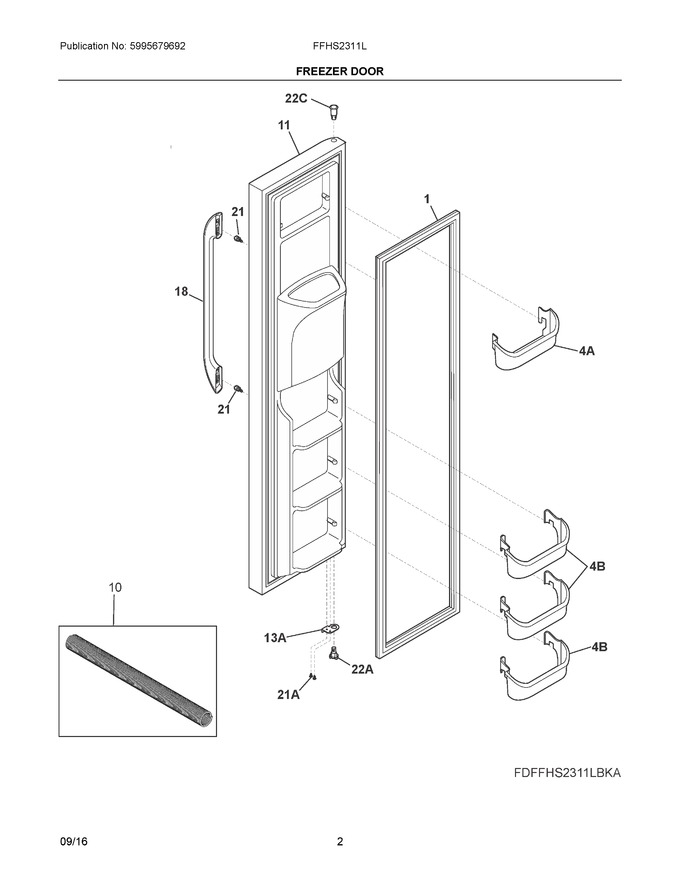 Diagram for FFHS2311LBQA