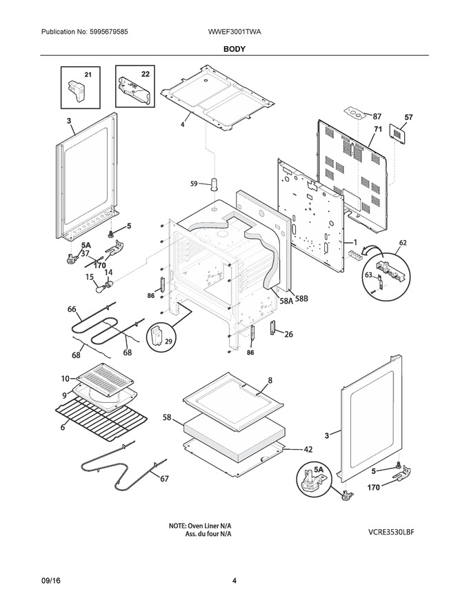 Diagram for WWEF3001TWA