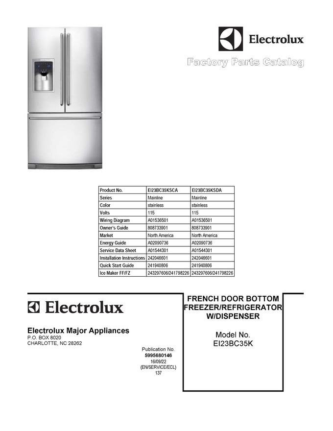 Diagram for EI23BC35KSDA