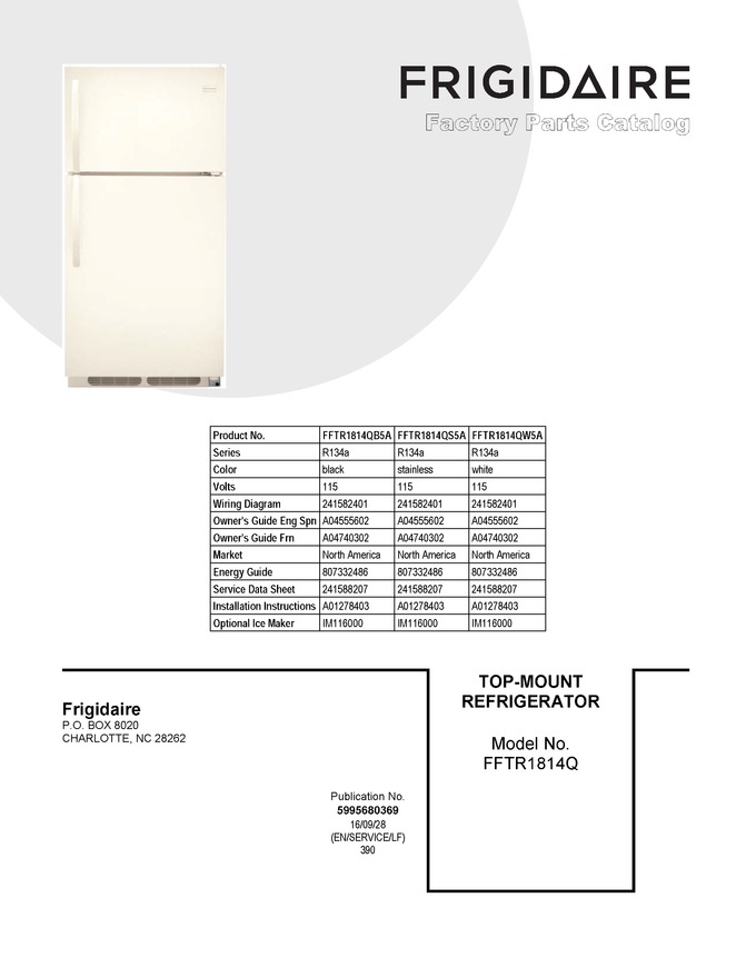 Diagram for FFTR1814QS5A