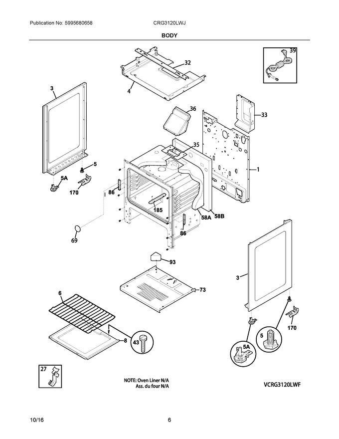 Diagram for CRG3120LWJ