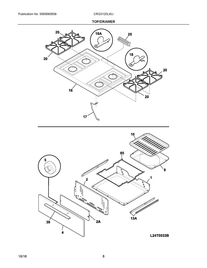 Diagram for CRG3120LWJ