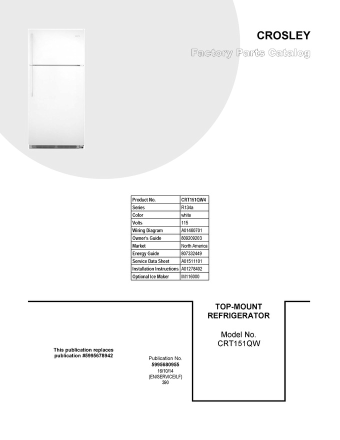 Diagram for CRT151QW4