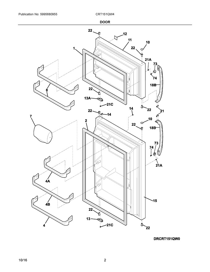 Diagram for CRT151QW4