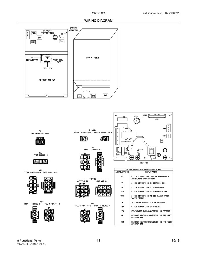 Diagram for CRT206QW5