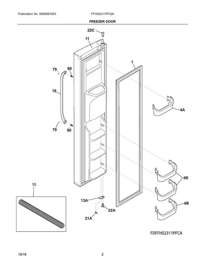 Diagram for FFHS2311PFGA