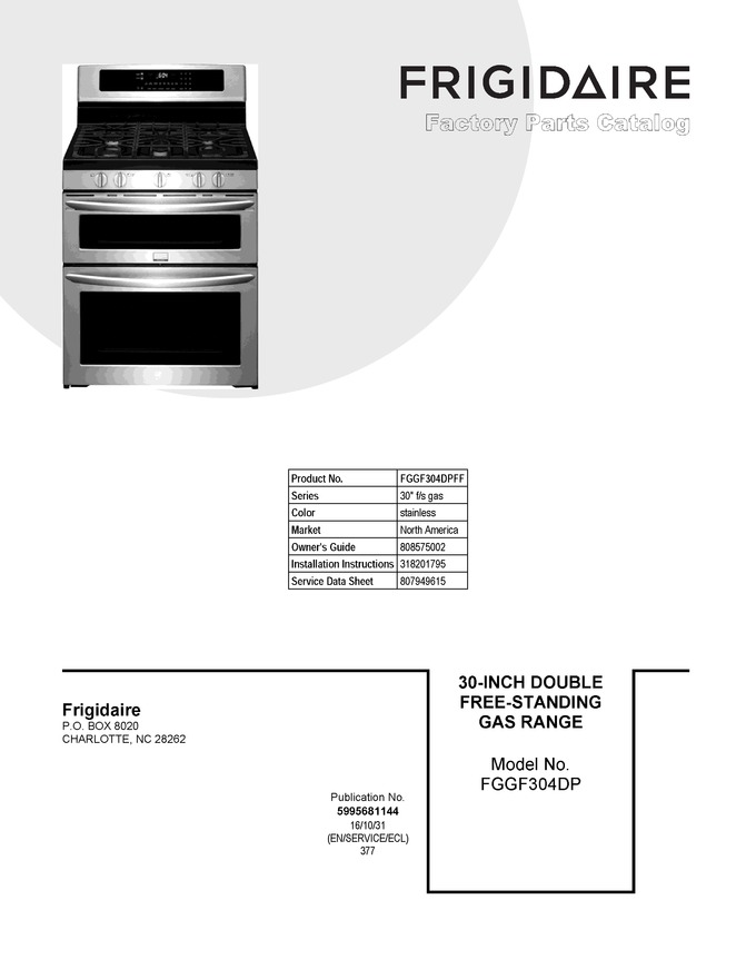 Diagram for FGGF304DPFF