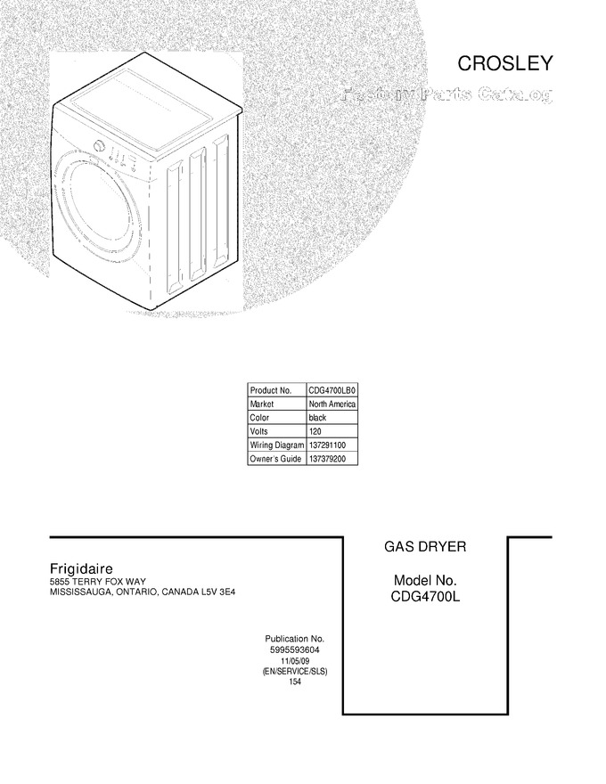 Diagram for CDG4700LB0