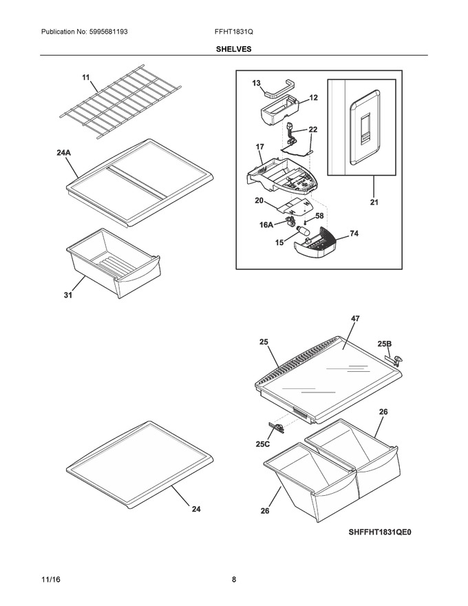 Diagram for FFHT1831QS4