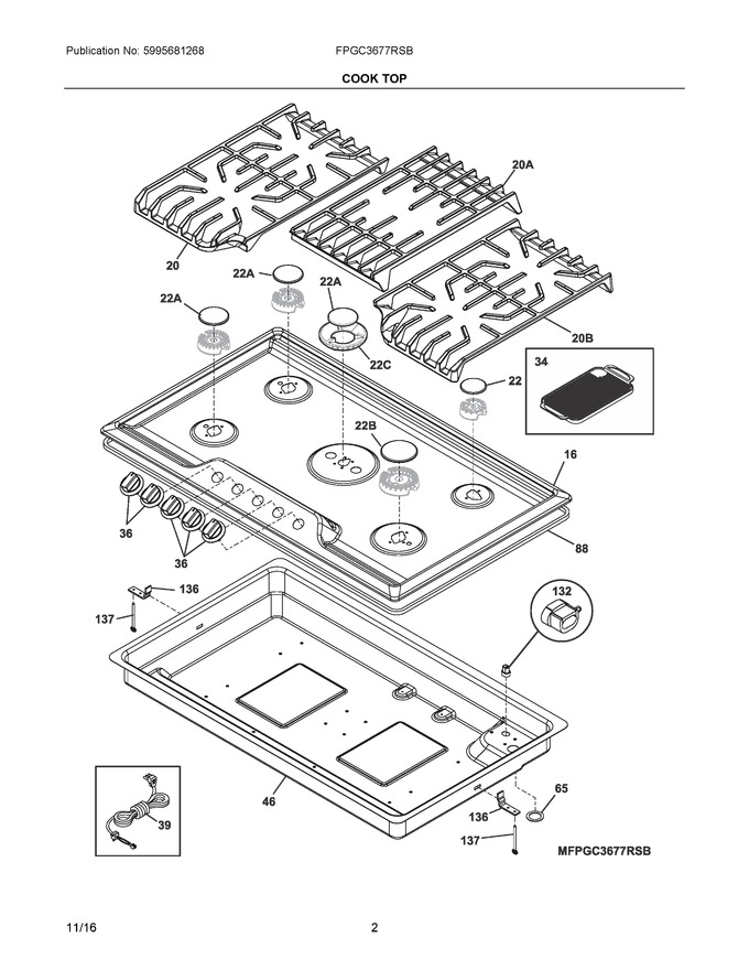 Diagram for FPGC3677RSB