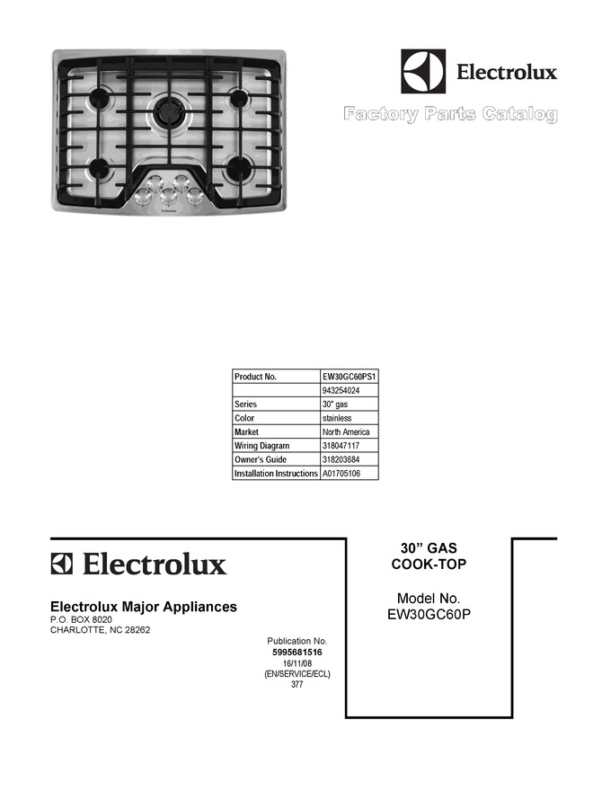 Diagram for EW30GC60PS1
