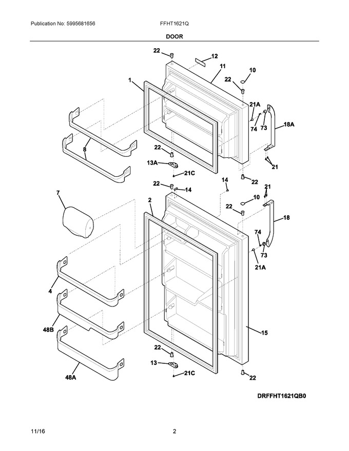 Diagram for FFHT1621QB4