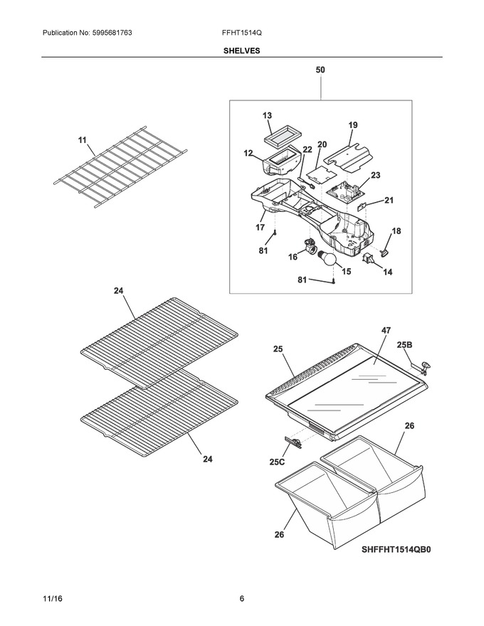 Diagram for FFHT1514QW4