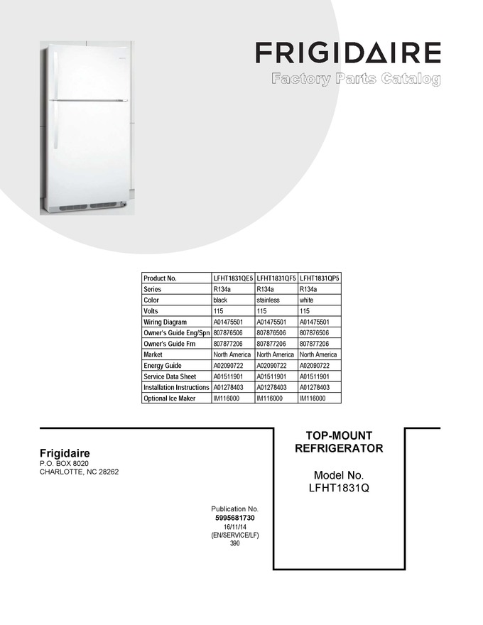 Diagram for LFHT1831QP5