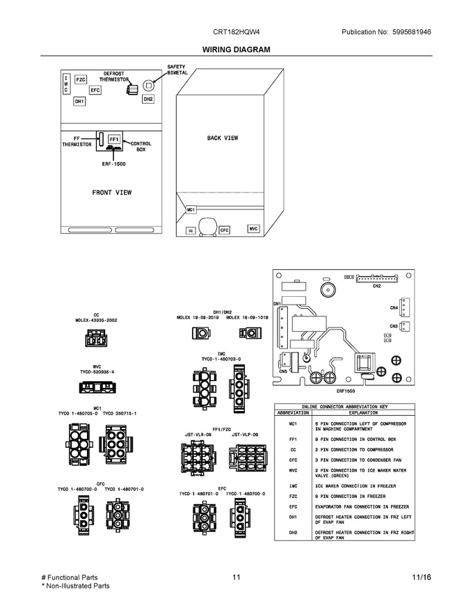 Diagram for CRT182HQW4