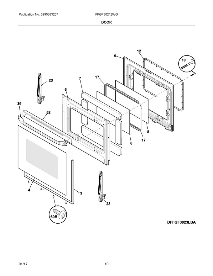 Diagram for FFGF3021ZWG