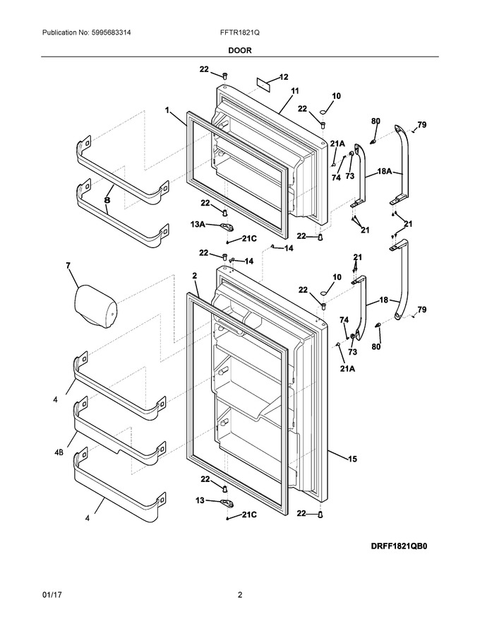 Diagram for FFTR1821QM8B
