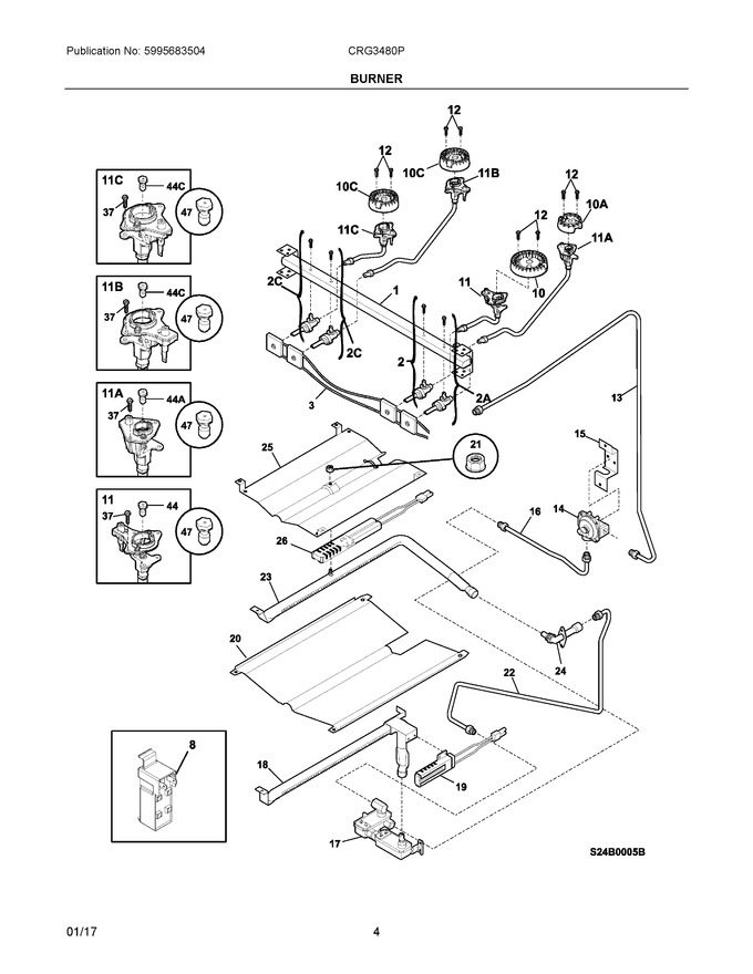 Diagram for CRG3480PBC