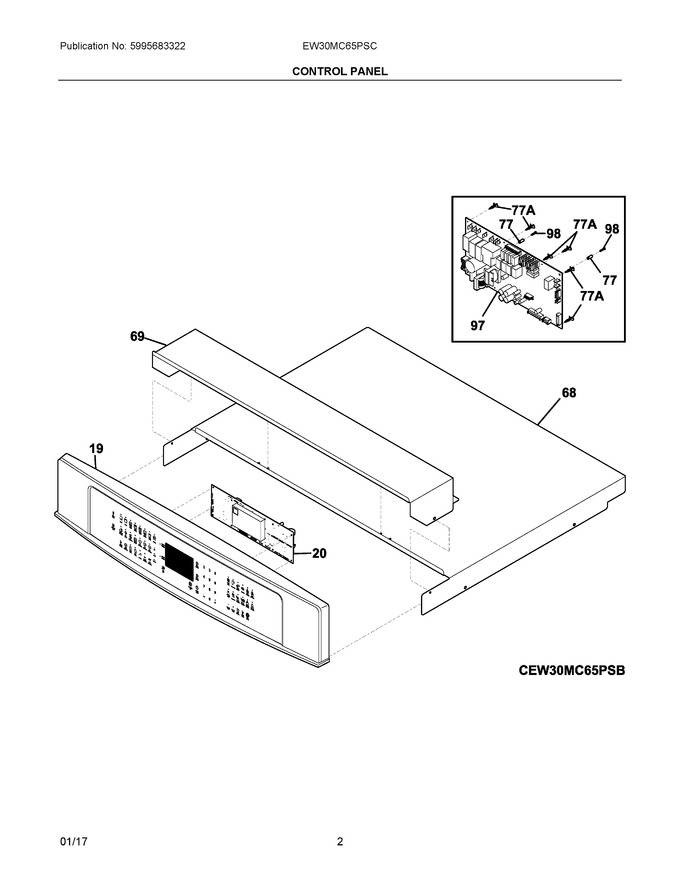 Diagram for EW30MC65PSC