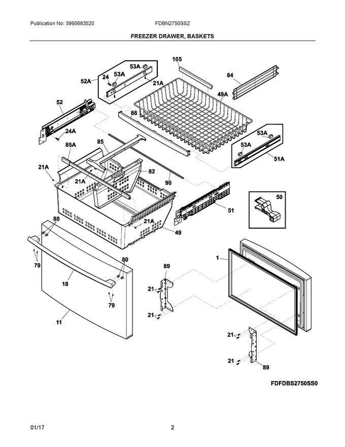 Diagram for FDBN2750SS2