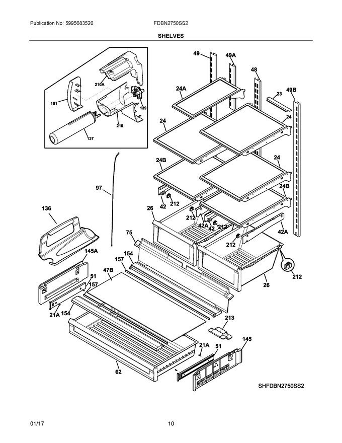 Diagram for FDBN2750SS2