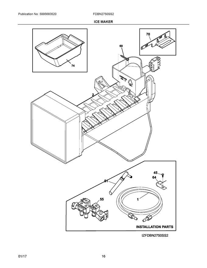 Diagram for FDBN2750SS2
